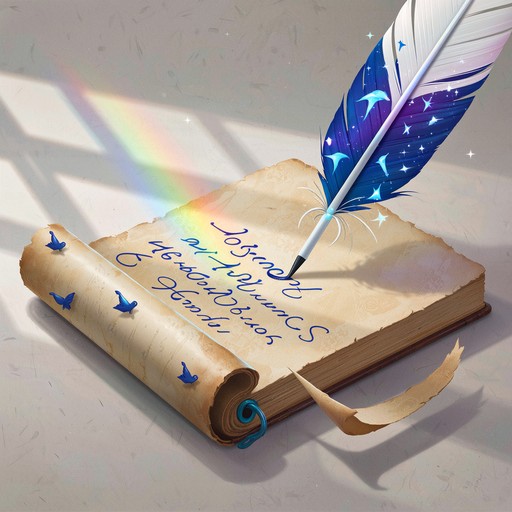 Free Enchanted Literary Cascade Image - Magical, Quills, Parchment ...