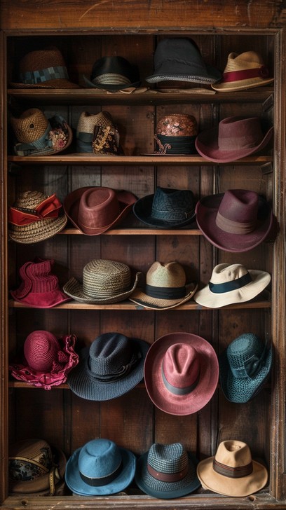 Free Vintage Hat Collection Image - Vintage, Hats, Shop | Download at ...