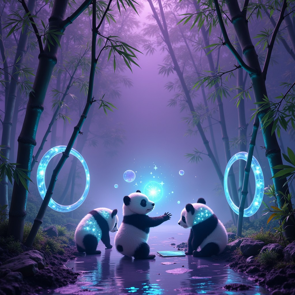 Mistral Panda Free Mystical Panda Portal Image - Pandas, Magical, Forest | Download ...