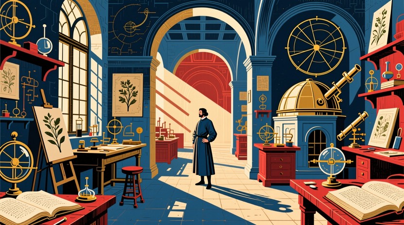Free Art Meets Science Image - Renaissance, Workshop, Observatory ...