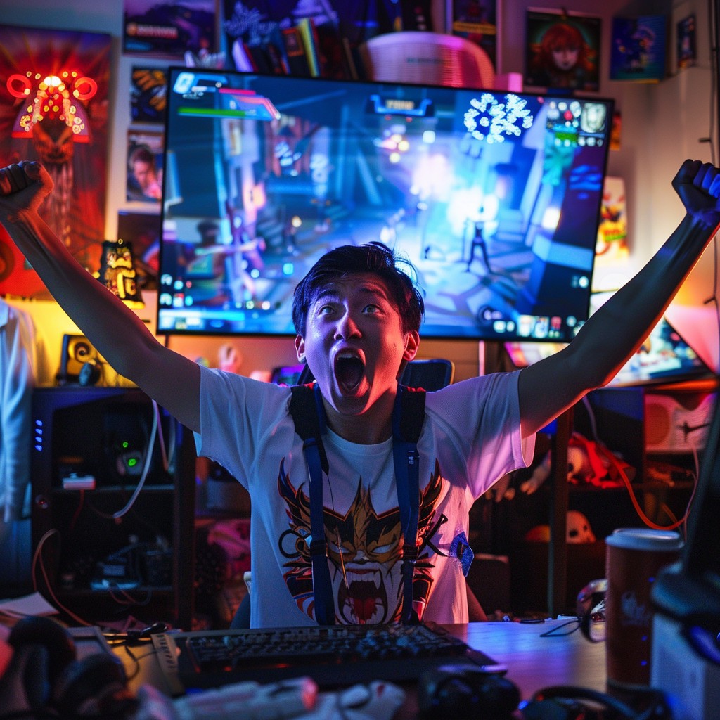 Free Gamer's Victory Celebration Image - Gamer, Victory, Celebration ...