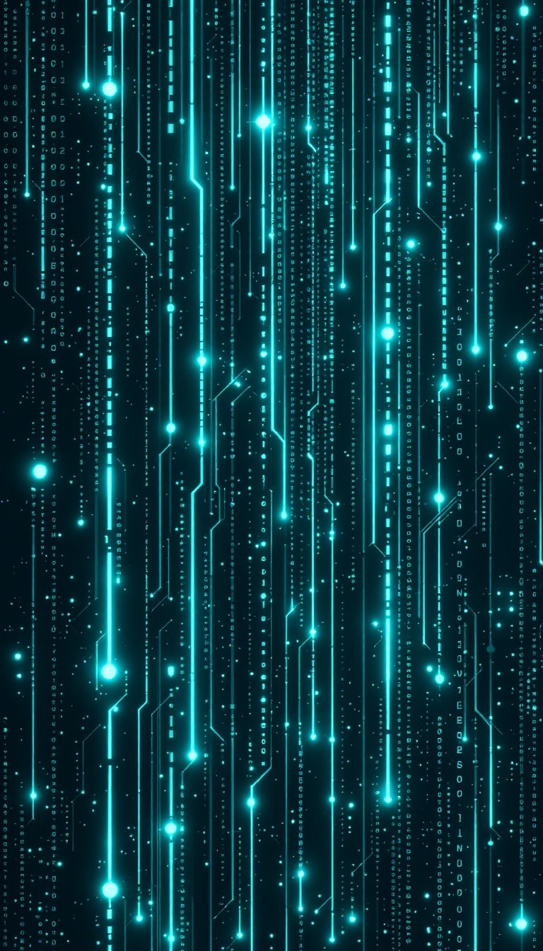 Free Digital Rain Falls Image - Digital, Matrix, Cyberpunk | Download ...