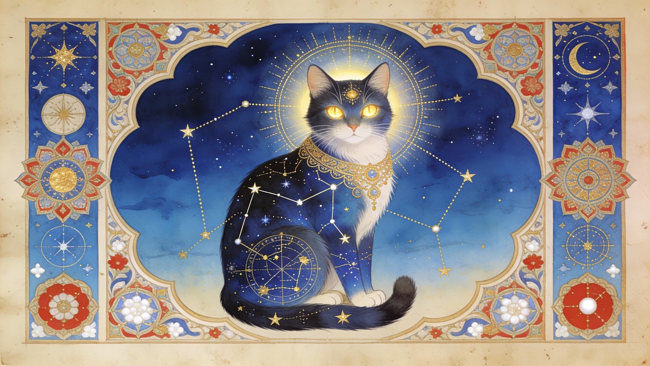 Free Celestial Cat Art Image - Cat, Celestial, Mystical | Download at ...