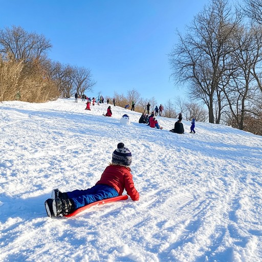 Free Winter sledding fun Image - Winter, Sledding, Snow | Download at ...