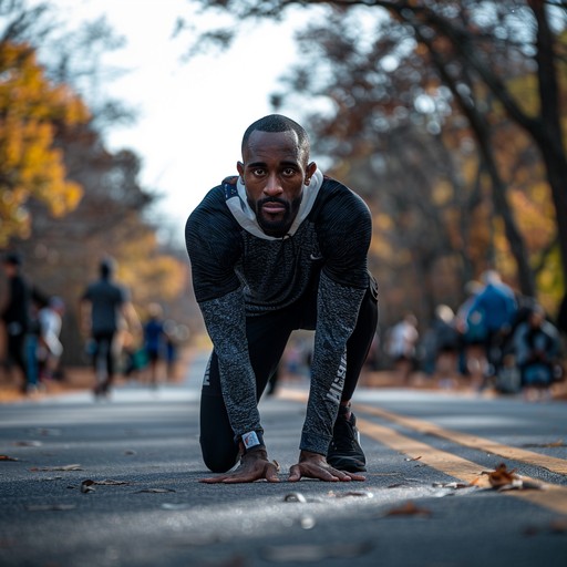 Free Runner on Start Image - Runner, Autumn, Focus | Download at StockCake