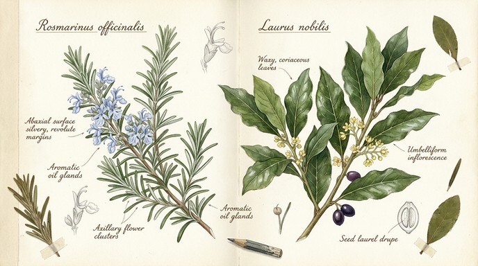 Free Botanical Wetland Study Image - Botanical, Illustration ...