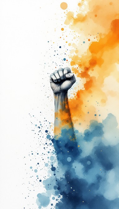Free Strength In Color Image - Watercolor, Resistance, Power | Download ...