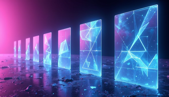 Free Digital Crystal Displays Image - Holographic, Cyberpunk, Anime ...