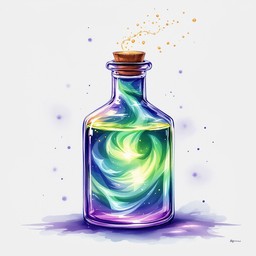 Free Glowing Magical Elixir Image - Potion, Magical, Bottle | Download ...