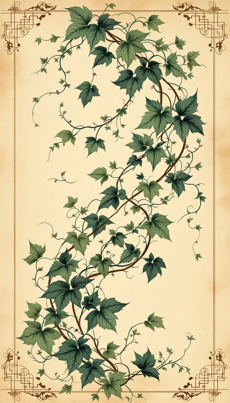 Realistic Vine Pattern Free Elegant Vine Pattern Image - Botanical, Vine, Leaves | Download at ...