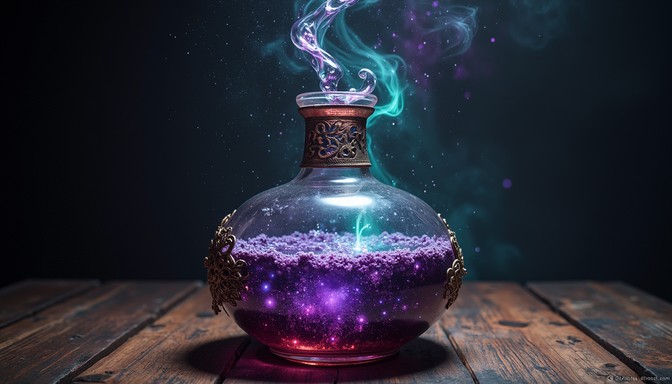 Free Cosmic Potion Vial Image | Download at StockCake