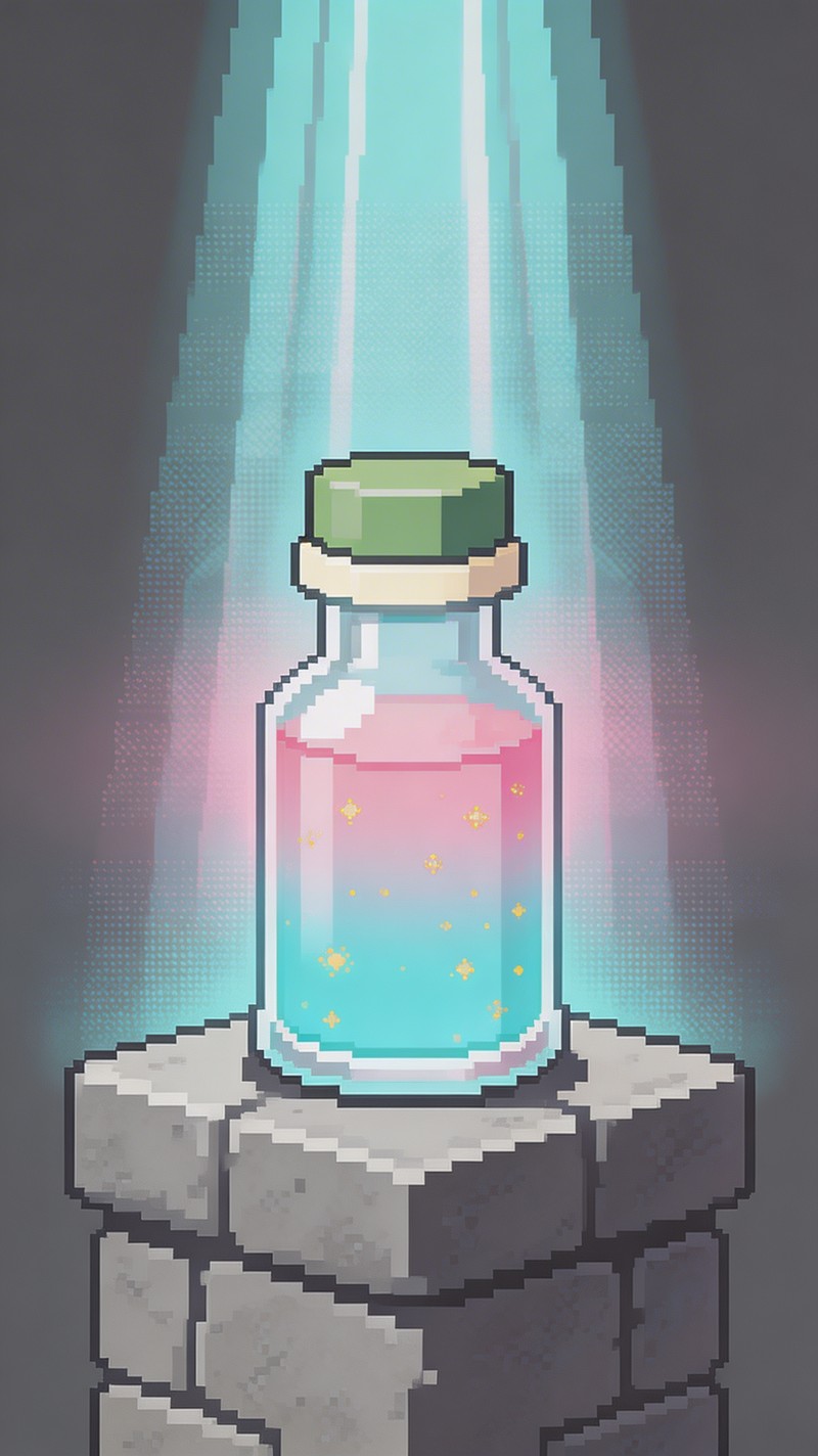 Free Divine Healing Elixir Image - Potion, Pixel, Healing | Download at ...