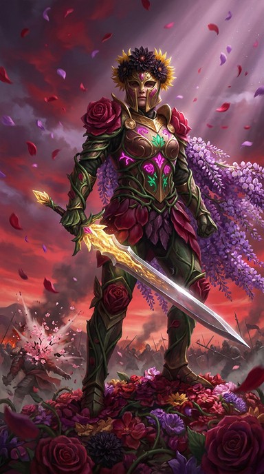 Free Floral Warrior Battle Image - Warrior, Fantasy, Armor | Download ...