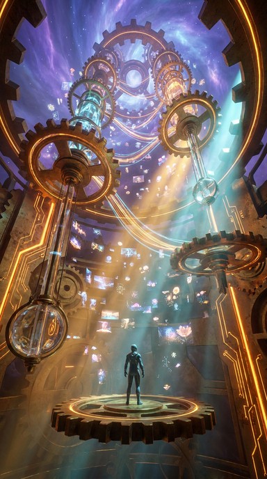 Free Mechanical Dream Cathedral Image - Clockwork, Gears, Cathedral ...