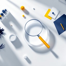 Stylish Search Free Search Meets Style Image - Magnifying, Workspace, Minimal ...