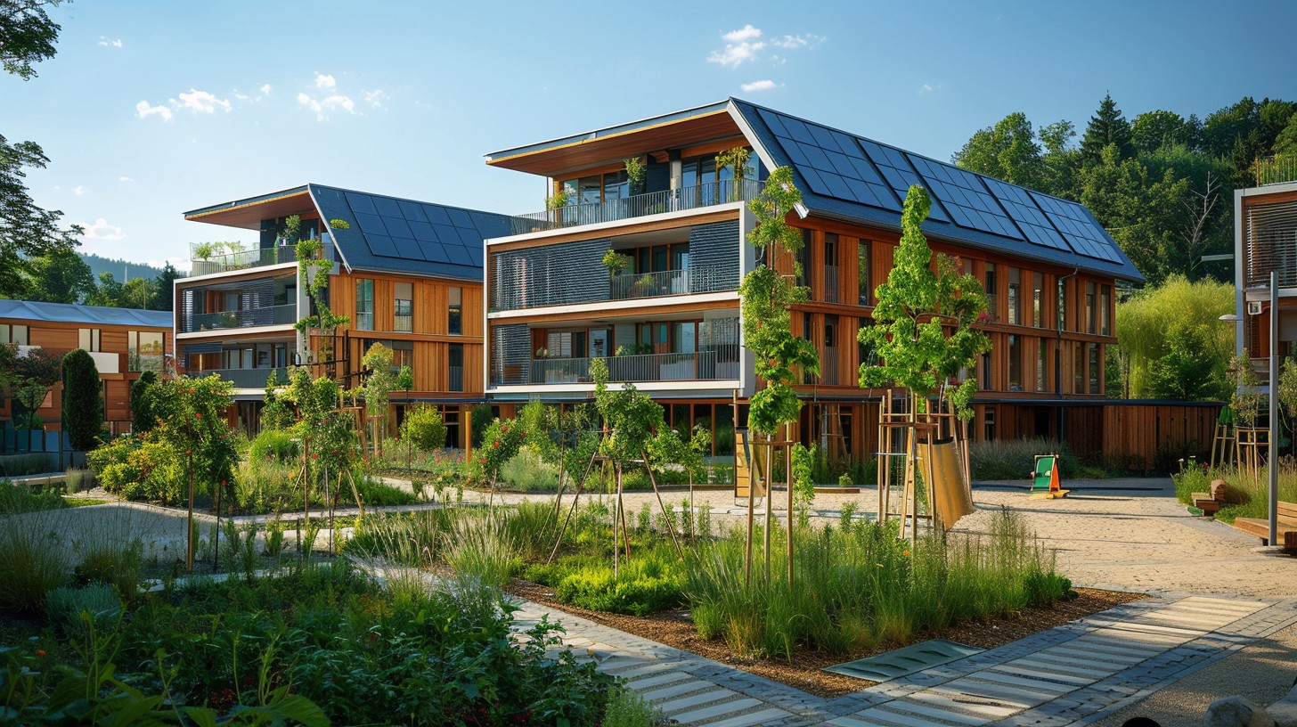 Free Eco-friendly Residential Complex Image - Architecture ...