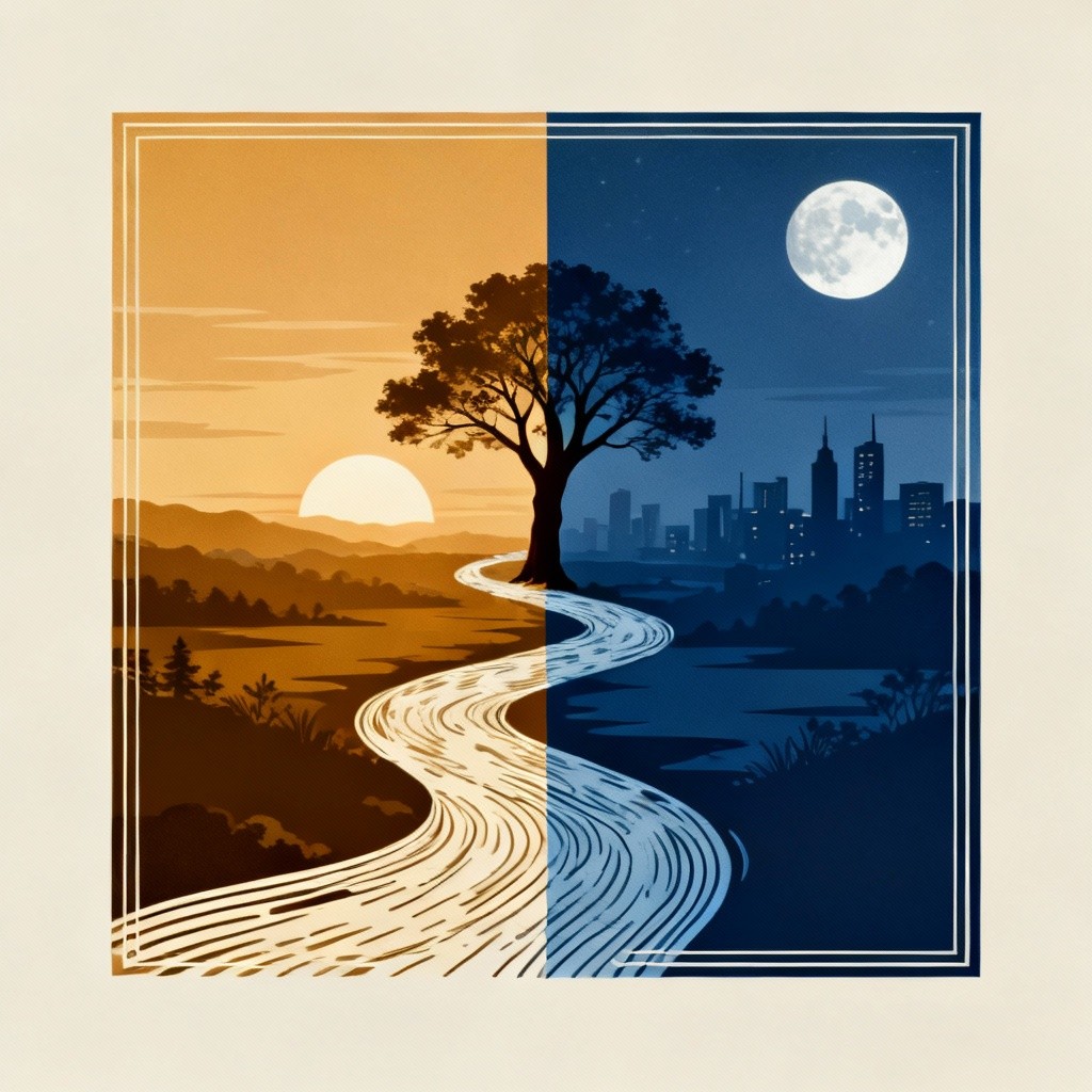 Free Worlds Connected Apart Image - Illustration, Duality, Contrast ...
