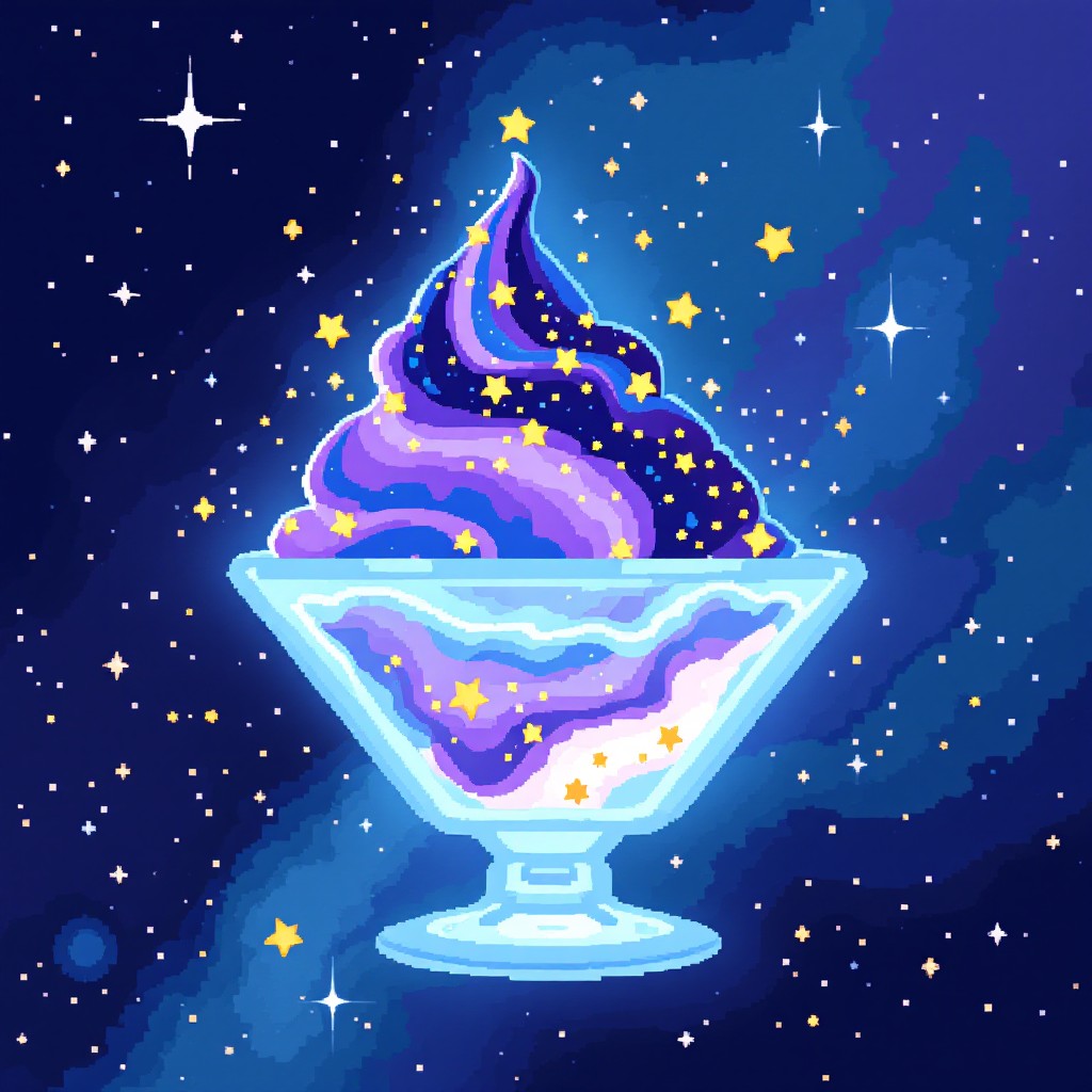 Sundae Cosmic Free Celestial Ice Cream Image - Cosmic, Sundae, Galaxy | Download at ...