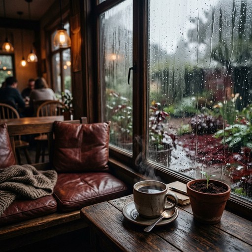 Free Rainy Cafe Comfort Image - Cafe, Coffee, Rain | Download at StockCake