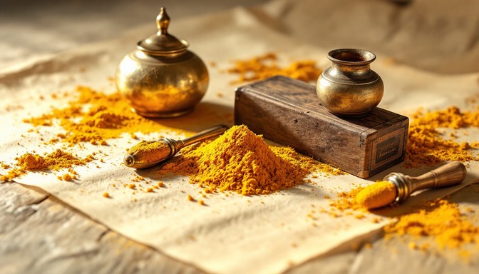 Showcase Tumeric Free Golden Spice Study Image - Turmeric, Spices, Vintage | Download at ...