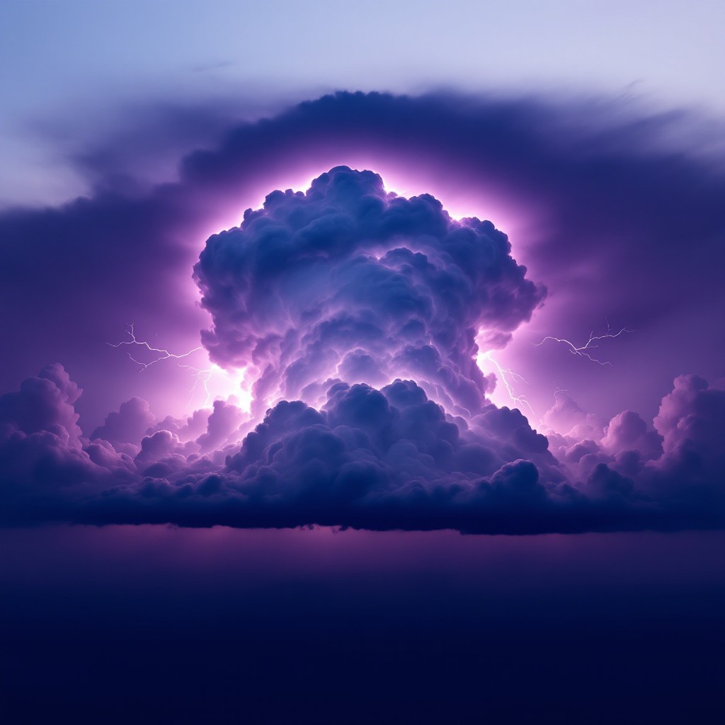 Free Purple Storm Rising Image - Thunderstorm, Purple, Lightning ...