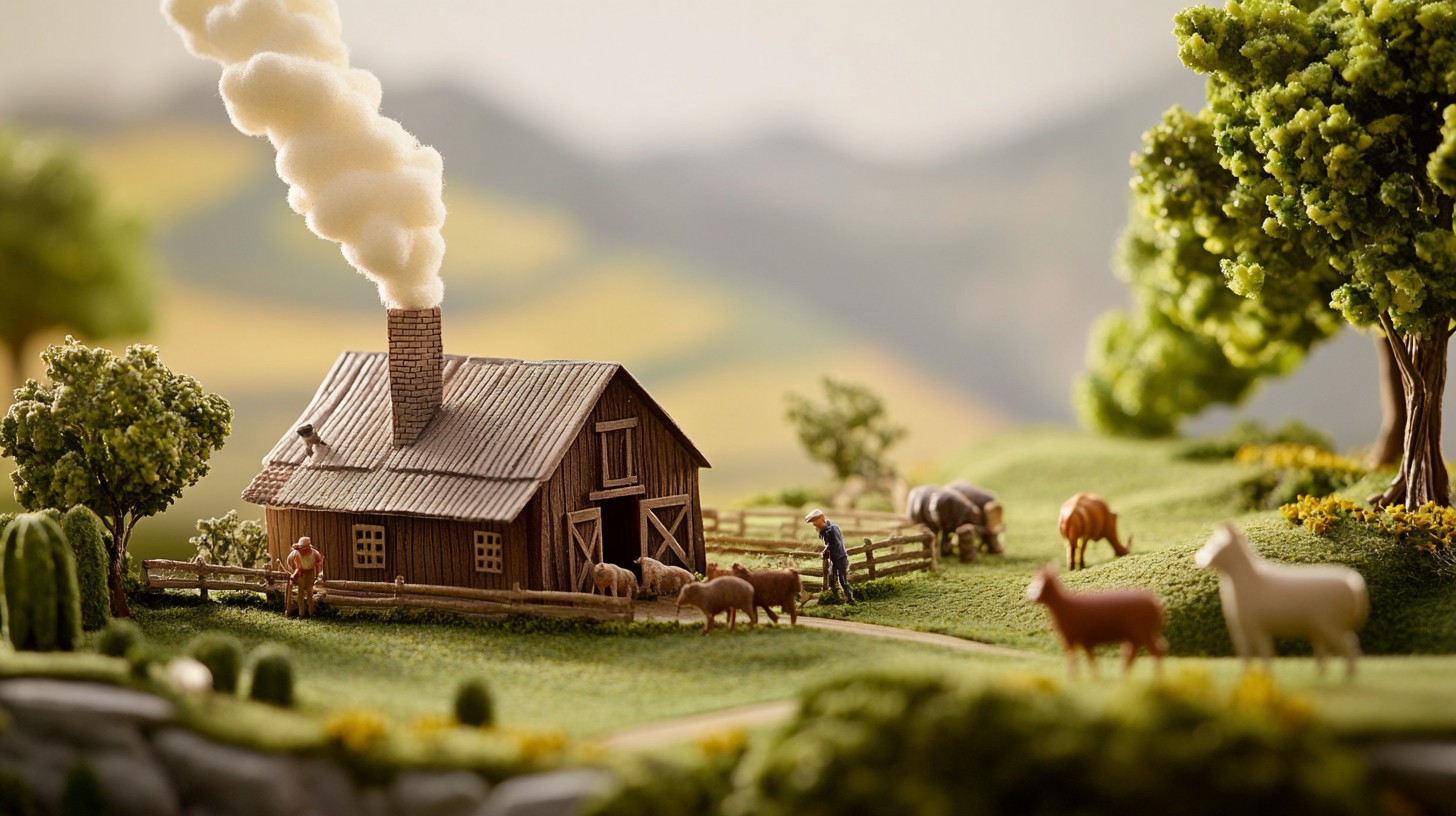 Free Rustic countryside diorama Image - Countryside, Diorama, Rustic ...