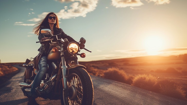 Free Motorcycle Mountain Adventure Image | Download at StockCake