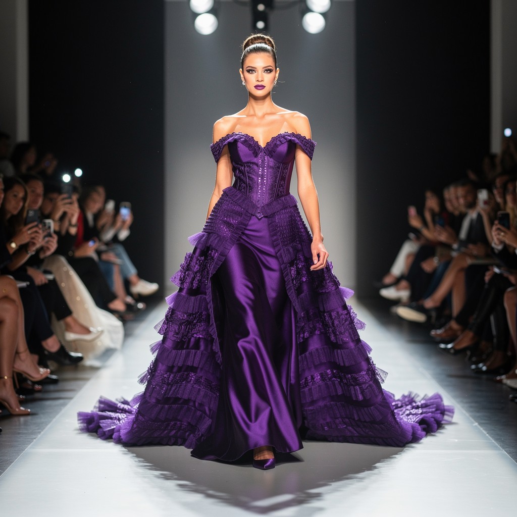 Free Purple Runway Elegance Image - Fashion, Runway, Model | Download ...