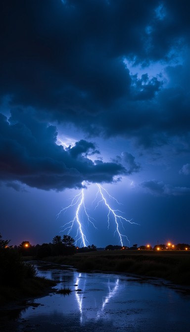 Free Electric Night Storm Image - Lightning, Storm, Thunder | Download ...