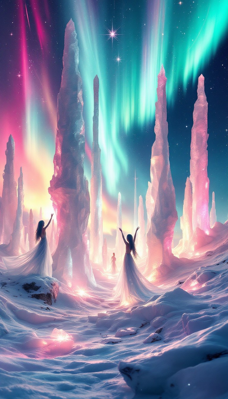 Free Dancing Aurora Spirits Image - Aurora, Spirits, Fantasy | Download ...