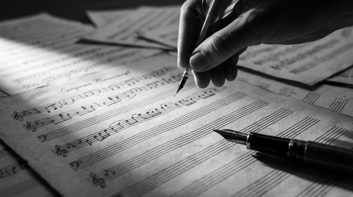 Fine Composing Free Composing Musical Score Image - Music, Composition, Writing ...