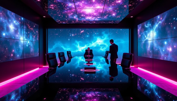 Free Cosmic Command Center Image - Futuristic, Cosmic, Galactic ...