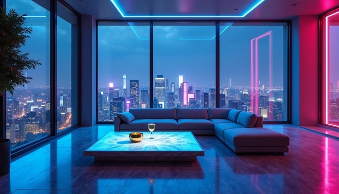 Image showcasing Luxury Penthouse with Skyline Views | Norterra Management