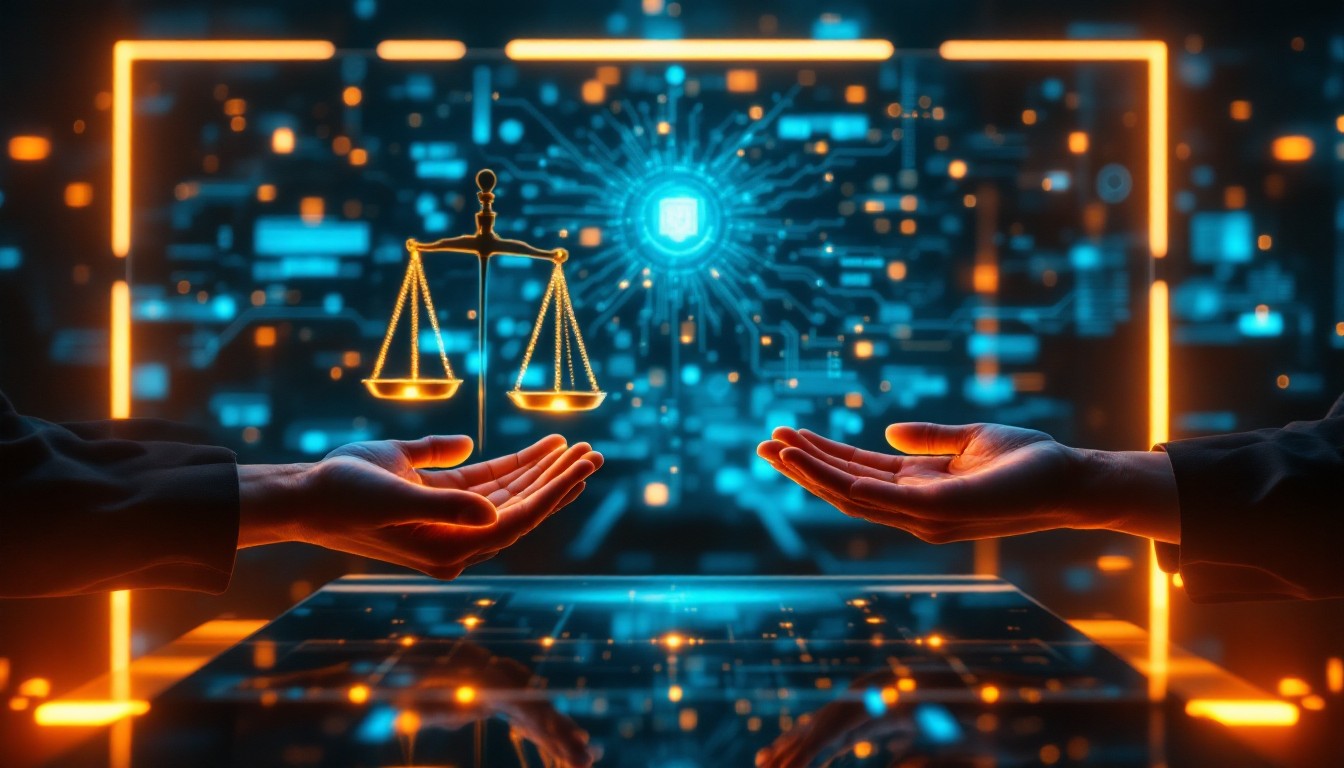Free Justice Meets Technology Image - Justice, Technology, Holographic ...