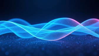 Free Luminous Wave Pattern Image - Holographic, Blue, Waves | Download ...