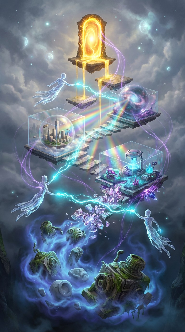 Free Ascending Energy Transformation Image - Surreal, Transformation ...