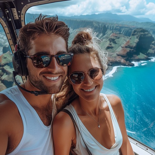 Free Helicopter Coastal Adventure Image - Couple, Helicopter, Travel ...