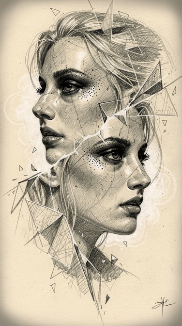 Free Dual Portrait Sketch Image - Portrait, Sketch, Pencil | Download ...