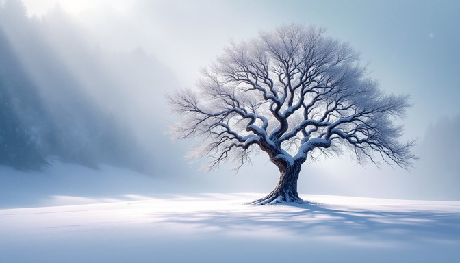 Free Solitary Winter Tree Image - Winter, Tree, Snow | Download at ...