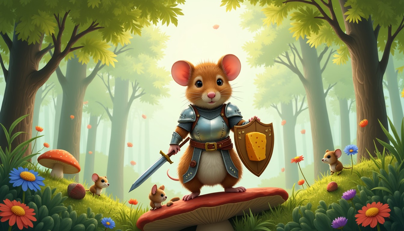 Mouseling Knight Free Valiant Mouse Knight Image - Mouse, Knight, Fantasy | Download at ...