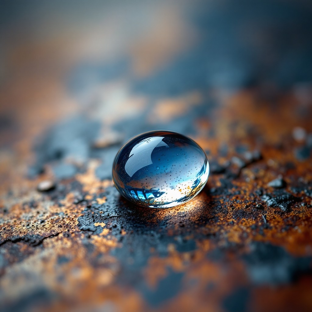 Free Droplet Meets Rust Image - Droplet, Water, Macro | Download at ...