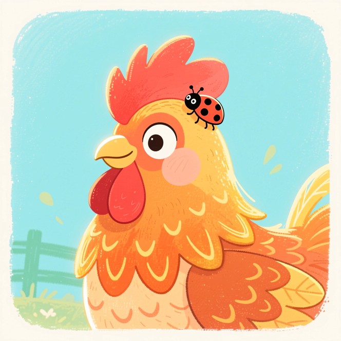 Free Colorful animated rooster Image - Rooster, Cartoon, Colorful ...