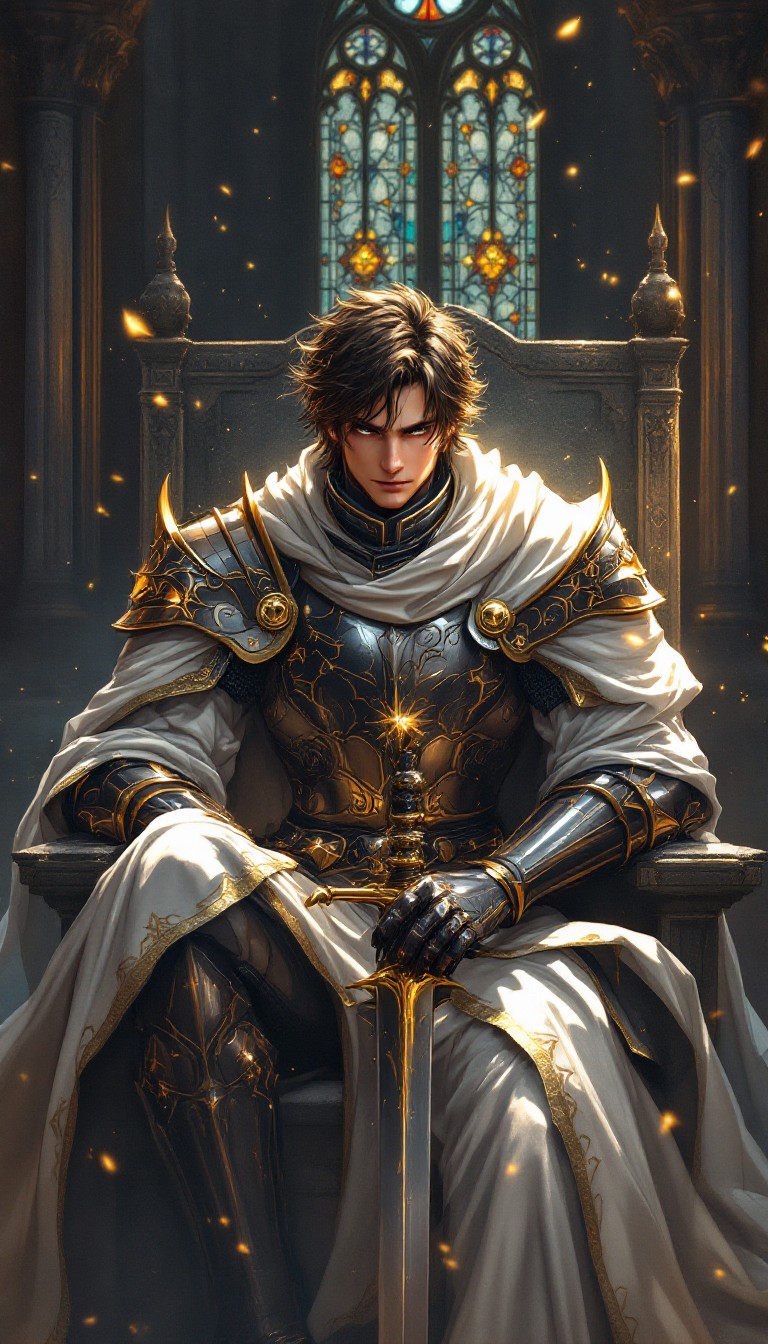 Knight Throne Free Radiant Knight Enthroned Image - Knight, Warrior, Throne ...