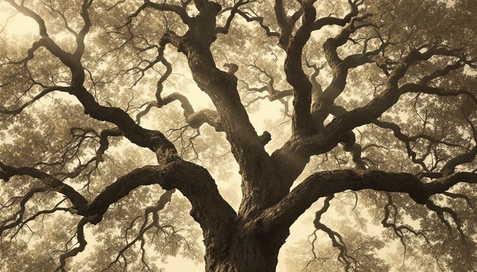 Free Ancient Tree Silhouette Image - Tree, Sepia, Vintage | Download at ...