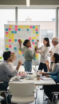 Free Team Brainstorming Session Image - Brainstorming, Teamwork ...