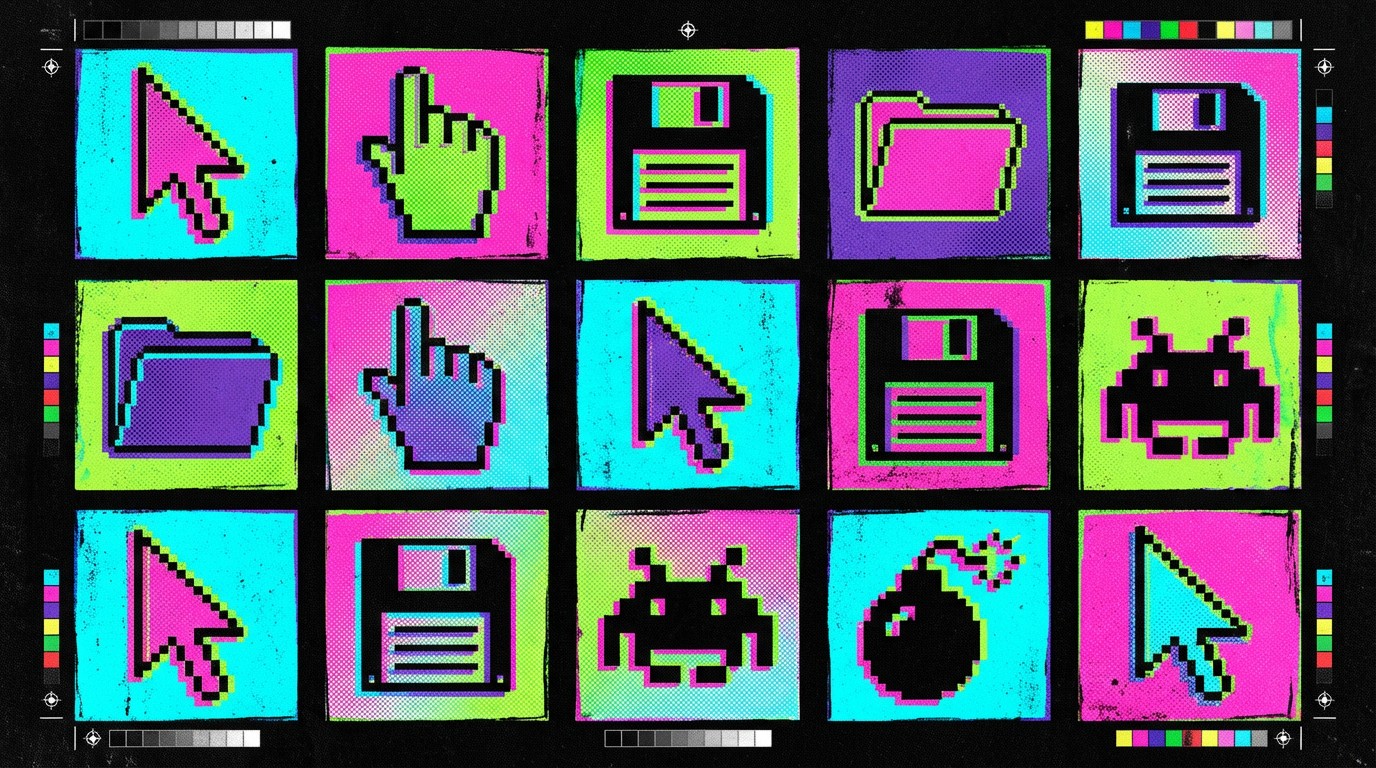 Free Retro Pixel Pop Image - Pop-art, Retro, Pixel | Download at StockCake