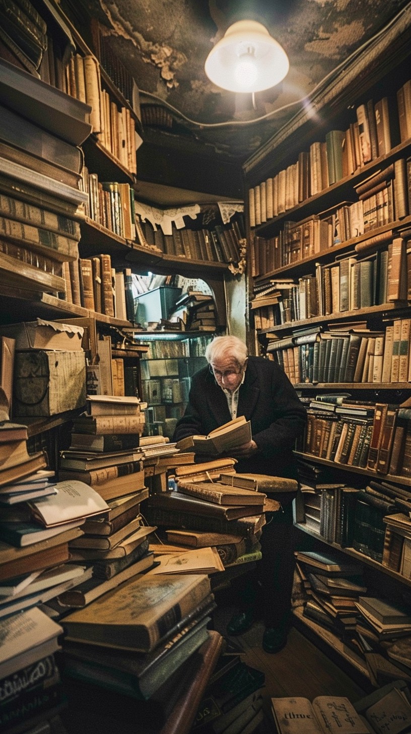 Library With Reading Free Reading in Library Image - Library, Books, Reading | Download at ...