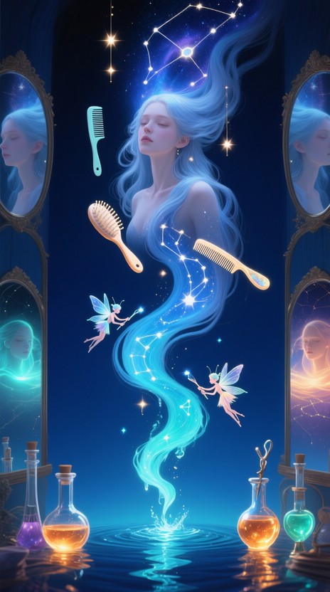 Free Celestial Beauty Transformation Image - Ethereal, Cosmic, Magical ...