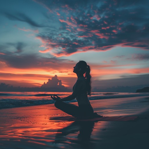 Free Sunset Yoga Pose Image - Sunset, Yoga, Beach | Download at StockCake