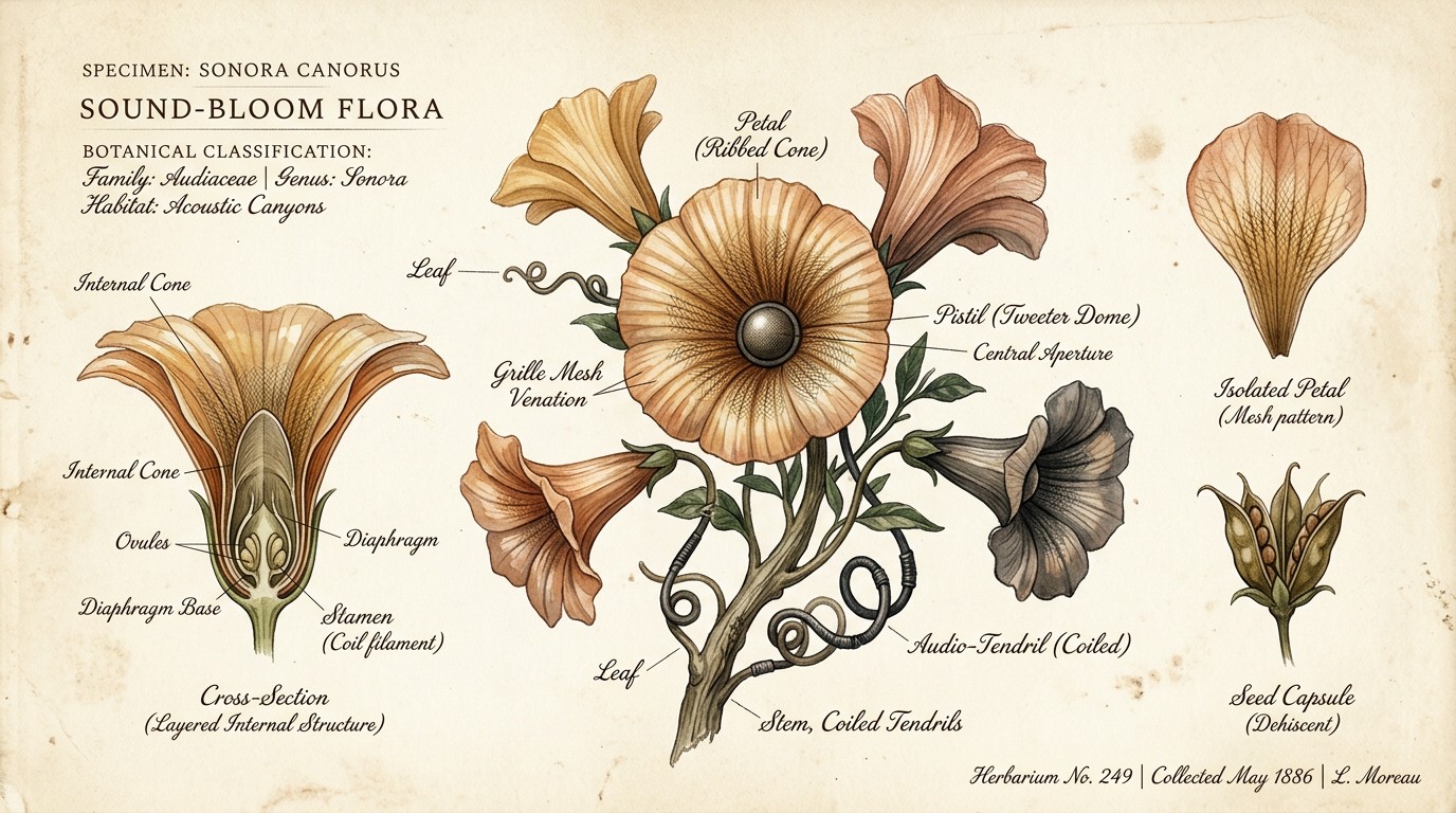 Free Sound Bloom Specimens Image - Botanical, Watercolor, Illustration ...